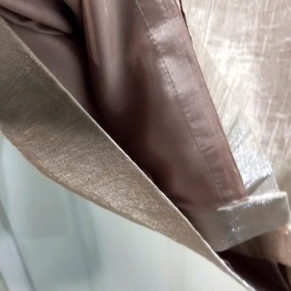 NWT Victor Costa Shiny Straight Skirt Size 14 - Picture 7 of 8